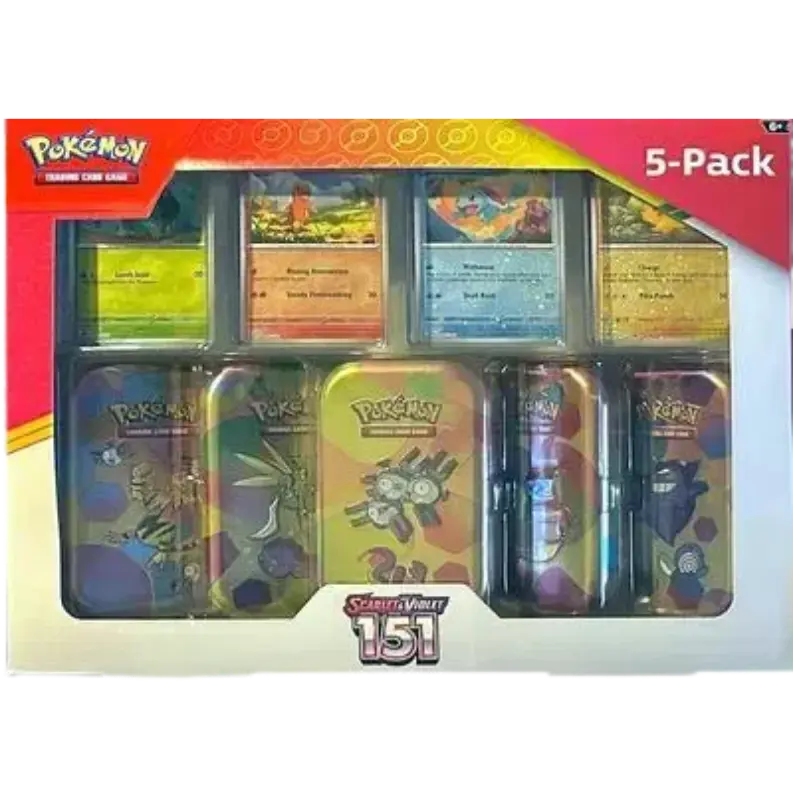costco pokemon card packs Scarlet & Violet 151 Mini Tin 5-pack (Magneton) Scarlet u0026 Violet151 5Pack Mini Tin Bundle offers an exciting way to explore the world of Pokémon cards 2025 Pokémon Scarlet & Violet