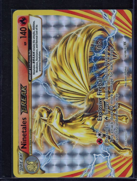 Ninetales Break 16/108 Raw