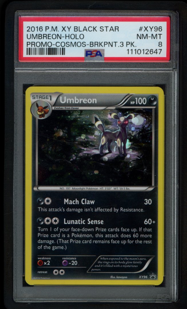Umbreon XY96 PSA 8