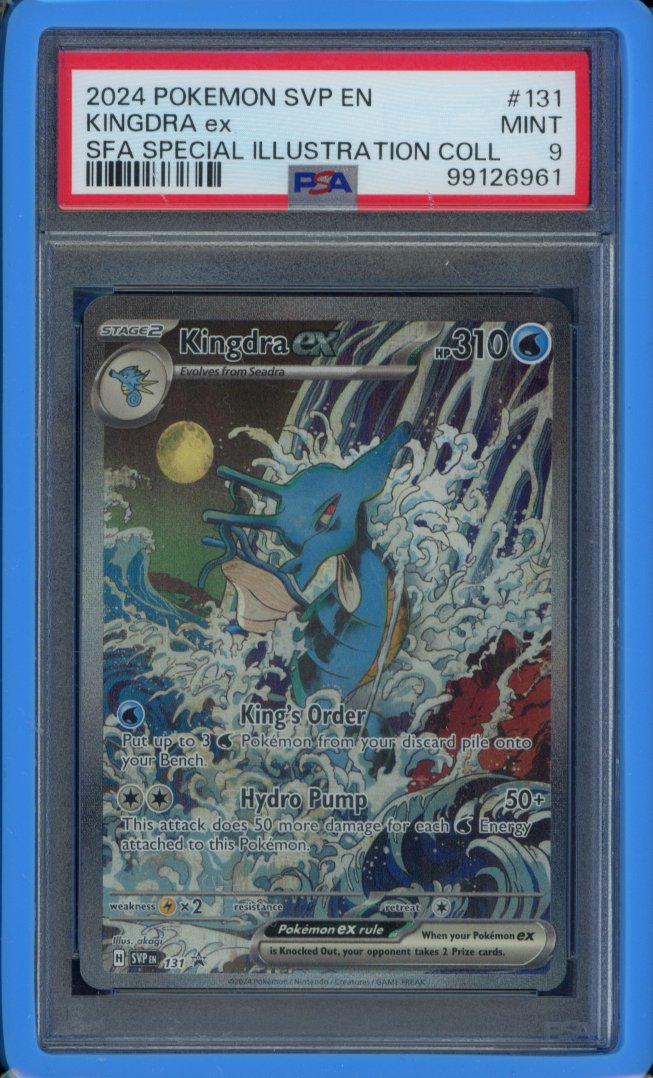 Kingdra Ex 131 PSA 9
