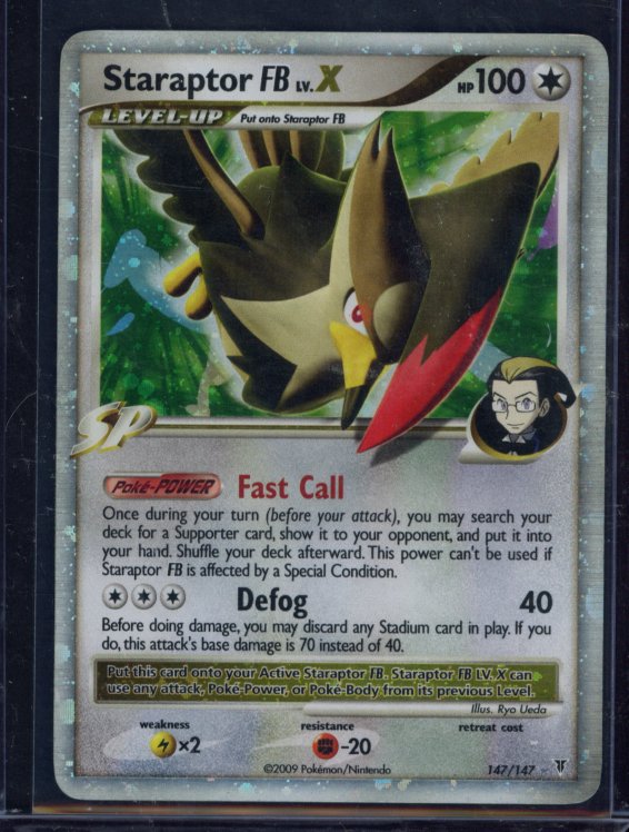 Staraptor Fb LV.X 147/147 Raw