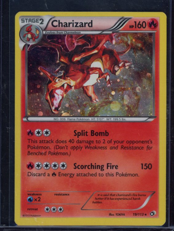 Charizard 19/113 Raw