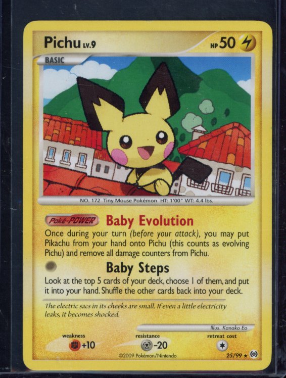 Pichu Lv.9 25/99 Raw