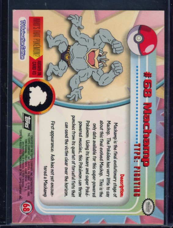 Machamp 68 Raw
