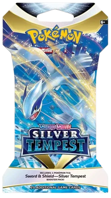 Silver Tempest Sleeved Booster Pack