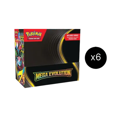 Mega Evolution Enhanced Booster Box Case