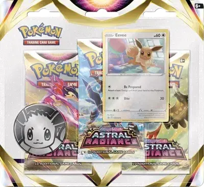Astral Radiance 3 Pack Blister [Eevee] - RookieLegends