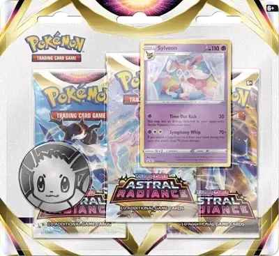 Astral Radiance 3 Pack Blister [Sylveon] - RookieLegends