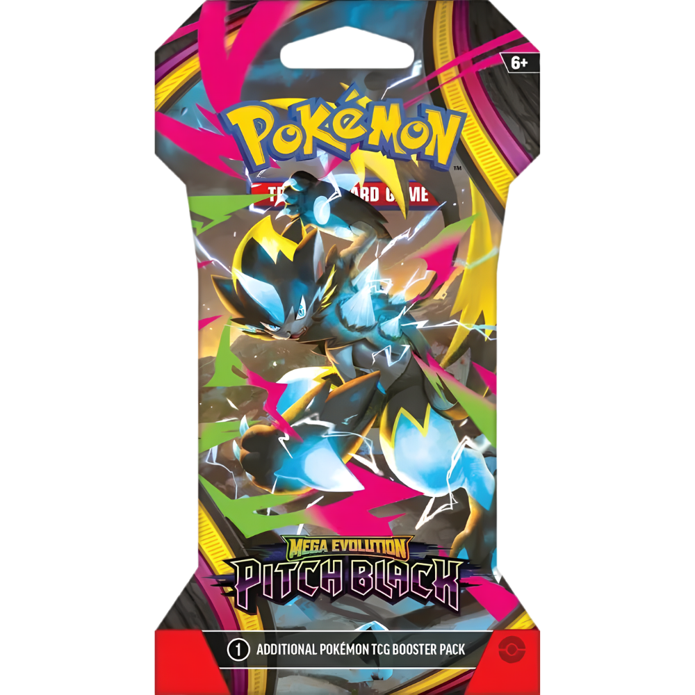 Pitch Black Sleeved Booster Pack - RookieLegends