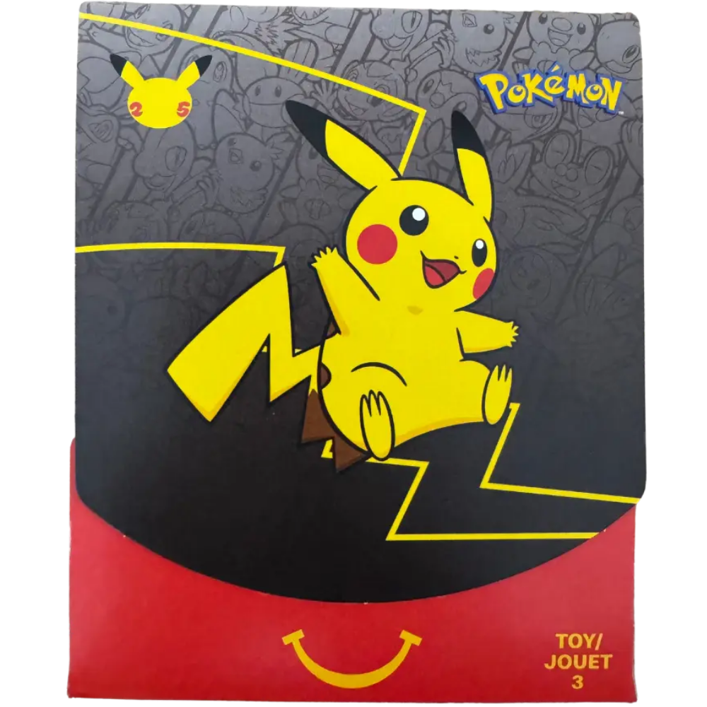 2021 Pokémon Mcdonald's Booster Pack Scealed (Toy 3) - RookieLegends