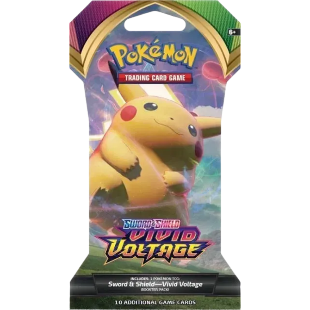 Vivid Voltage Sleeved Booster Pack RookieLegends