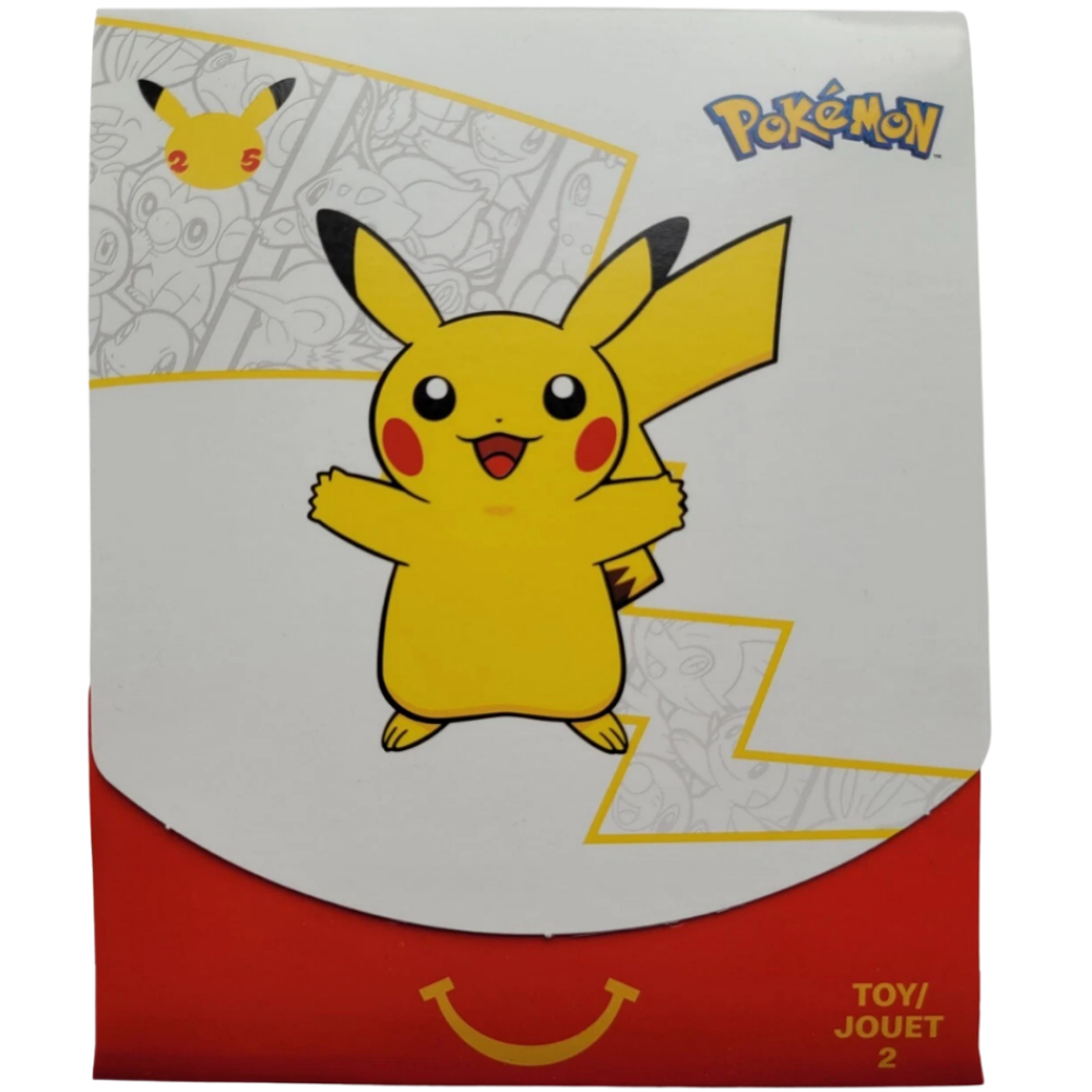 2021 Pokémon Mcdonald's Booster Pack Scealed (Toy 2) - RookieLegends