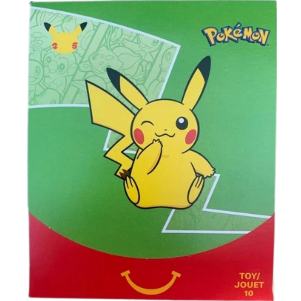 2021 Pokémon Mcdonald's Booster Pack Scealed (Toy 10) - RookieLegends