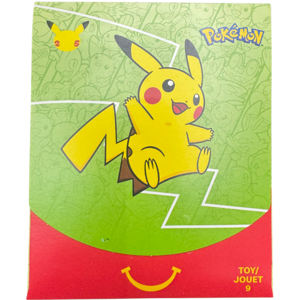 2021 Pokémon Mcdonald's Booster Pack Scealed (Toy 9) - RookieLegends