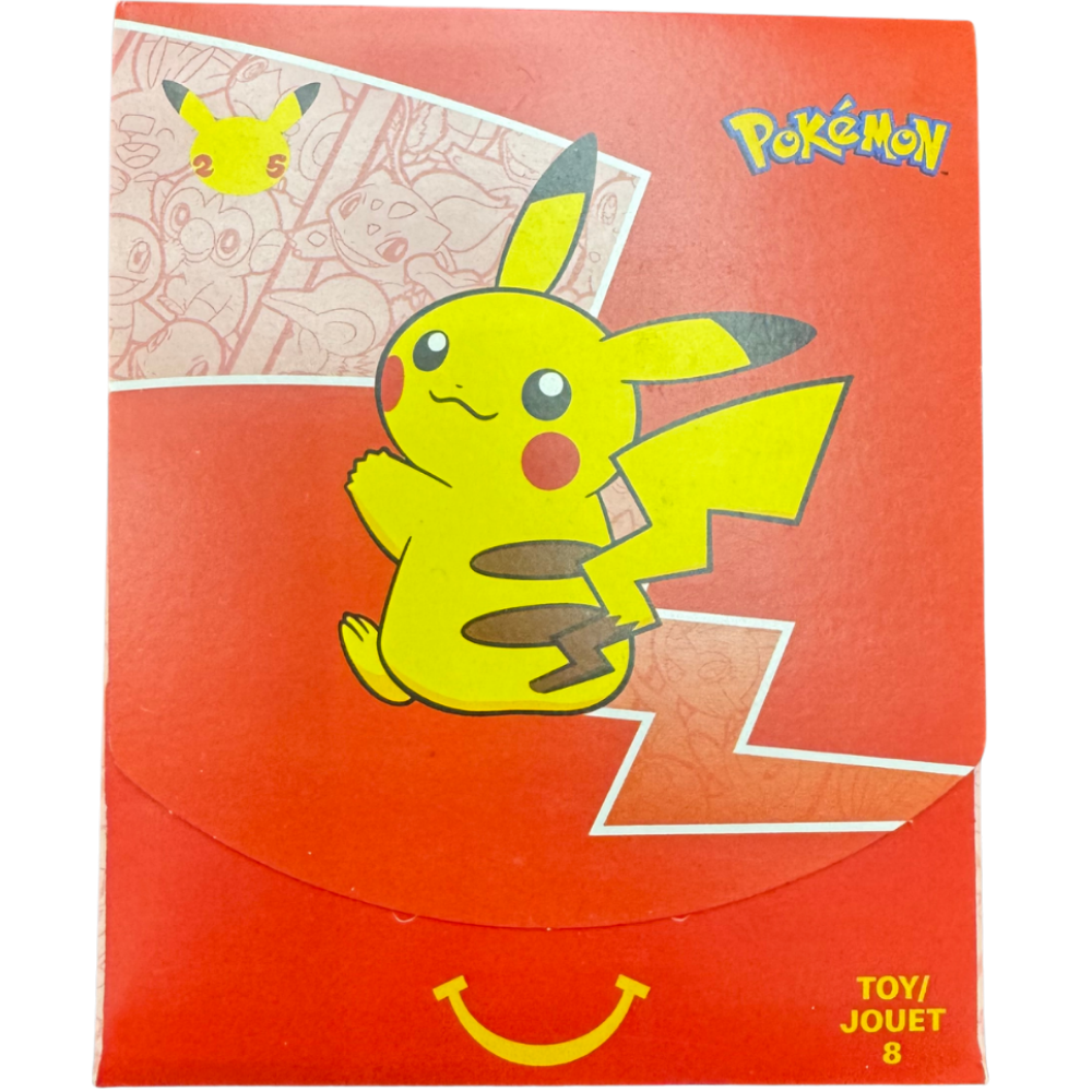 2021 Pokémon Mcdonald's Booster Pack Scealed (Toy 8) - RookieLegends