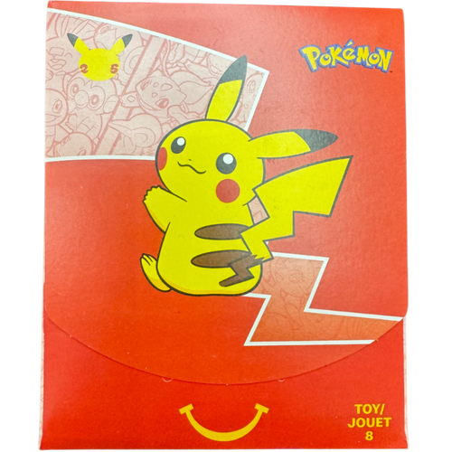 2021 Pokémon Mcdonald's Booster Pack Scealed (Toy 8) - RookieLegends