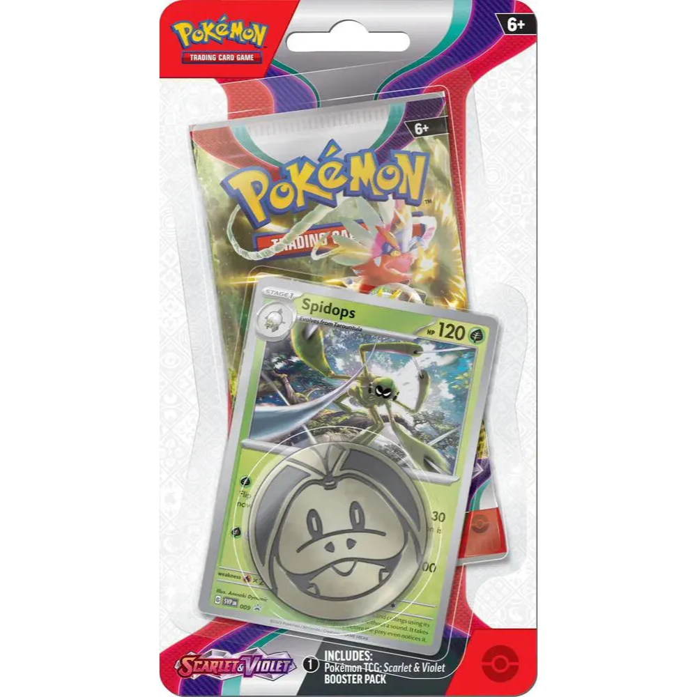 Scarlet & Violet Single Pack Blister [Spidops] RookieLegends