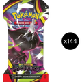 Pitch Black Sleeved Booster Case - RookieLegends