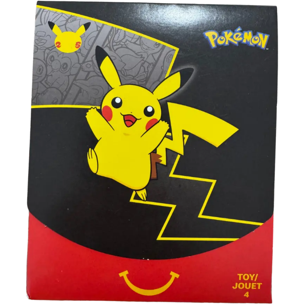 2021 Pokémon Mcdonald's Booster Pack Scealed (Toy 4) - RookieLegends
