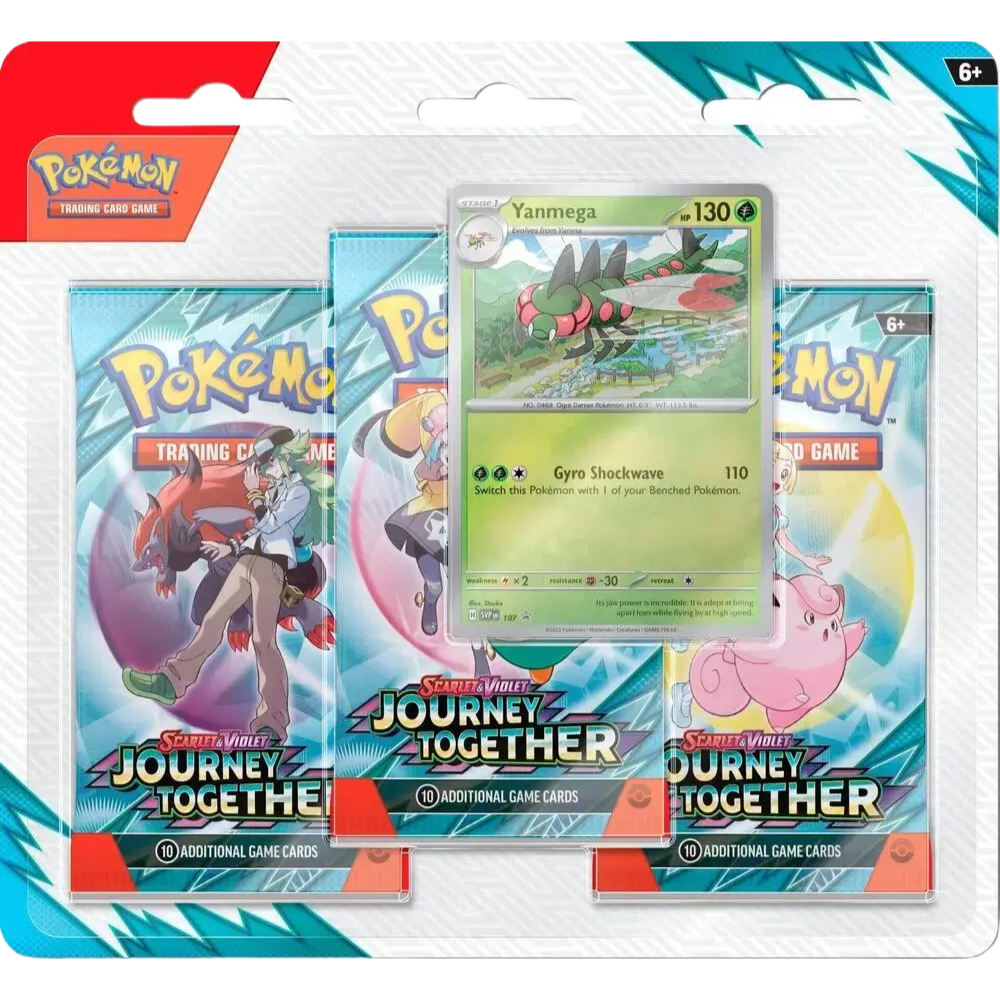 Journey Together 3 Pack Blister [Yanmega] RookieLegends