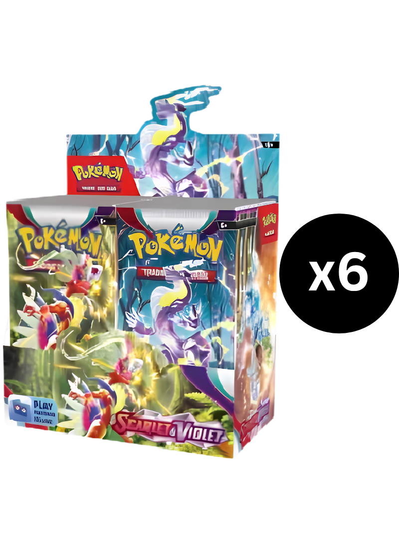 Scarlet & Violet Booster Box Case - RookieLegends