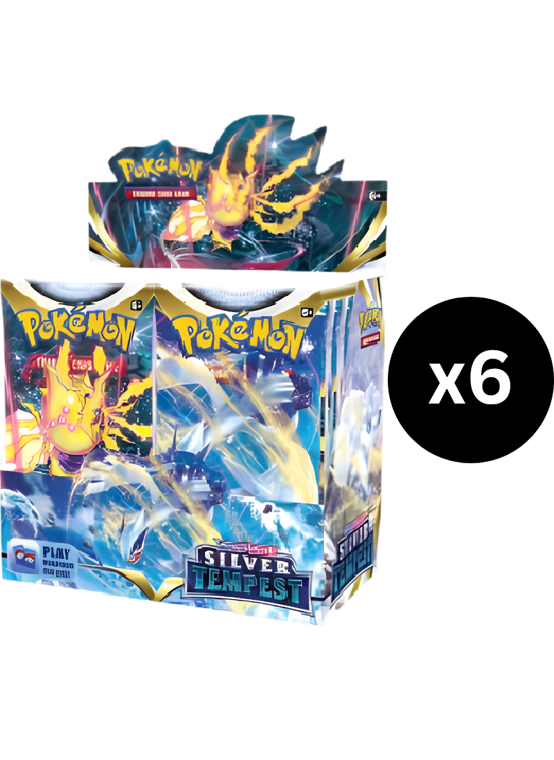 Silver Tempest Booster Box Case - RookieLegends