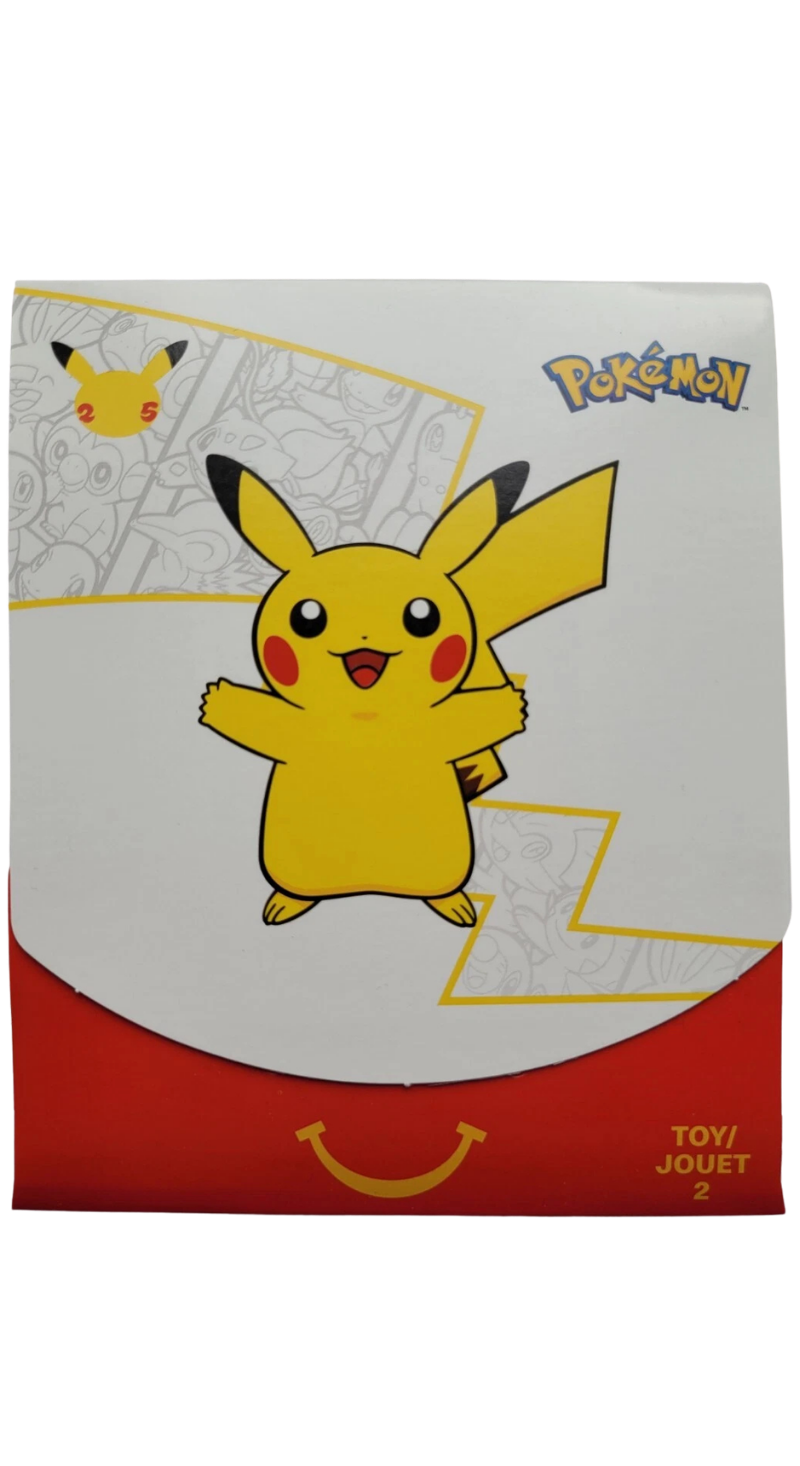 2021 Pokémon Mcdonald's Booster Pack Scealed (Toy 2)