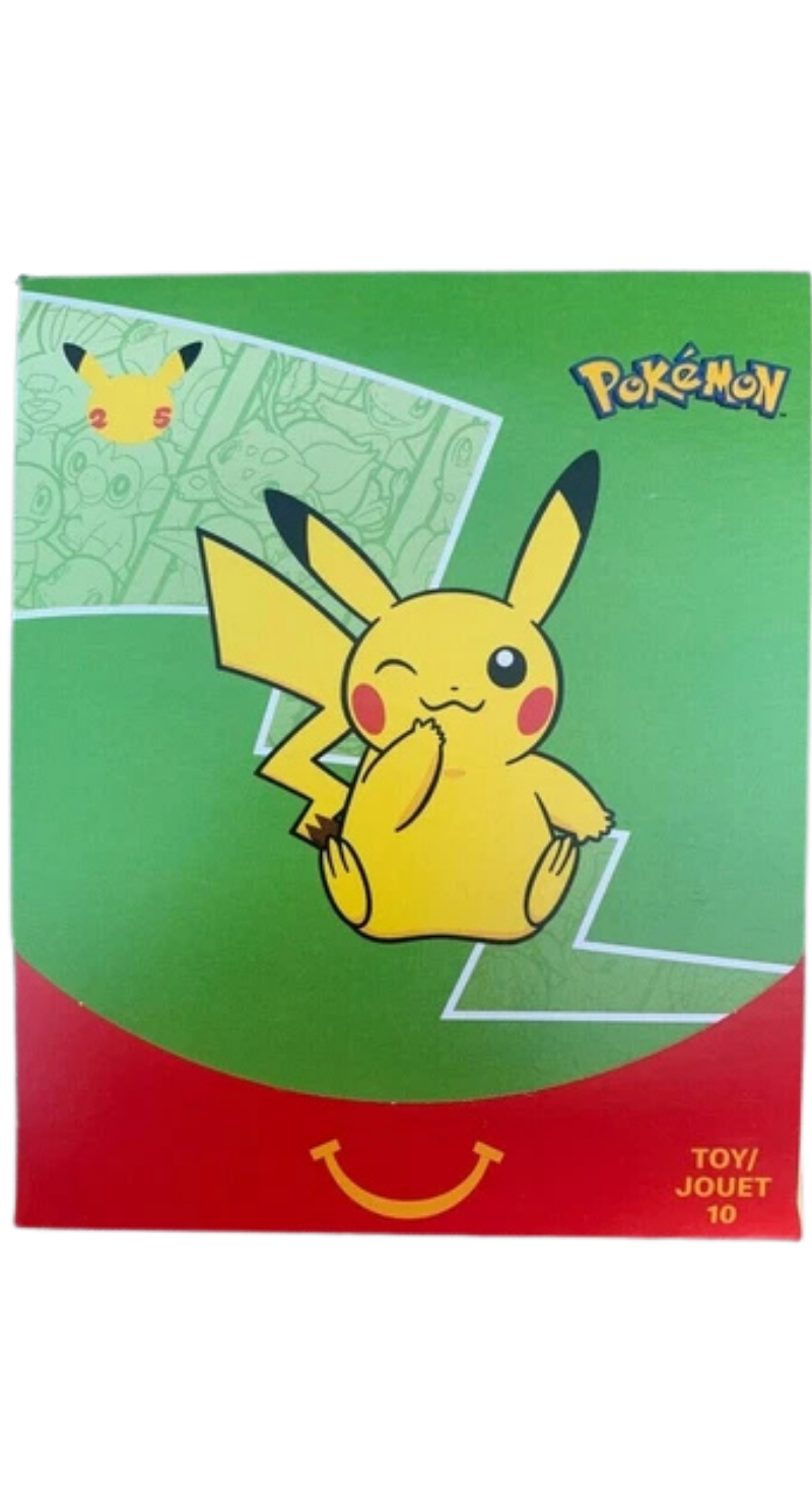 2021 Pokémon Mcdonald's Booster Pack Scealed (Toy 10)