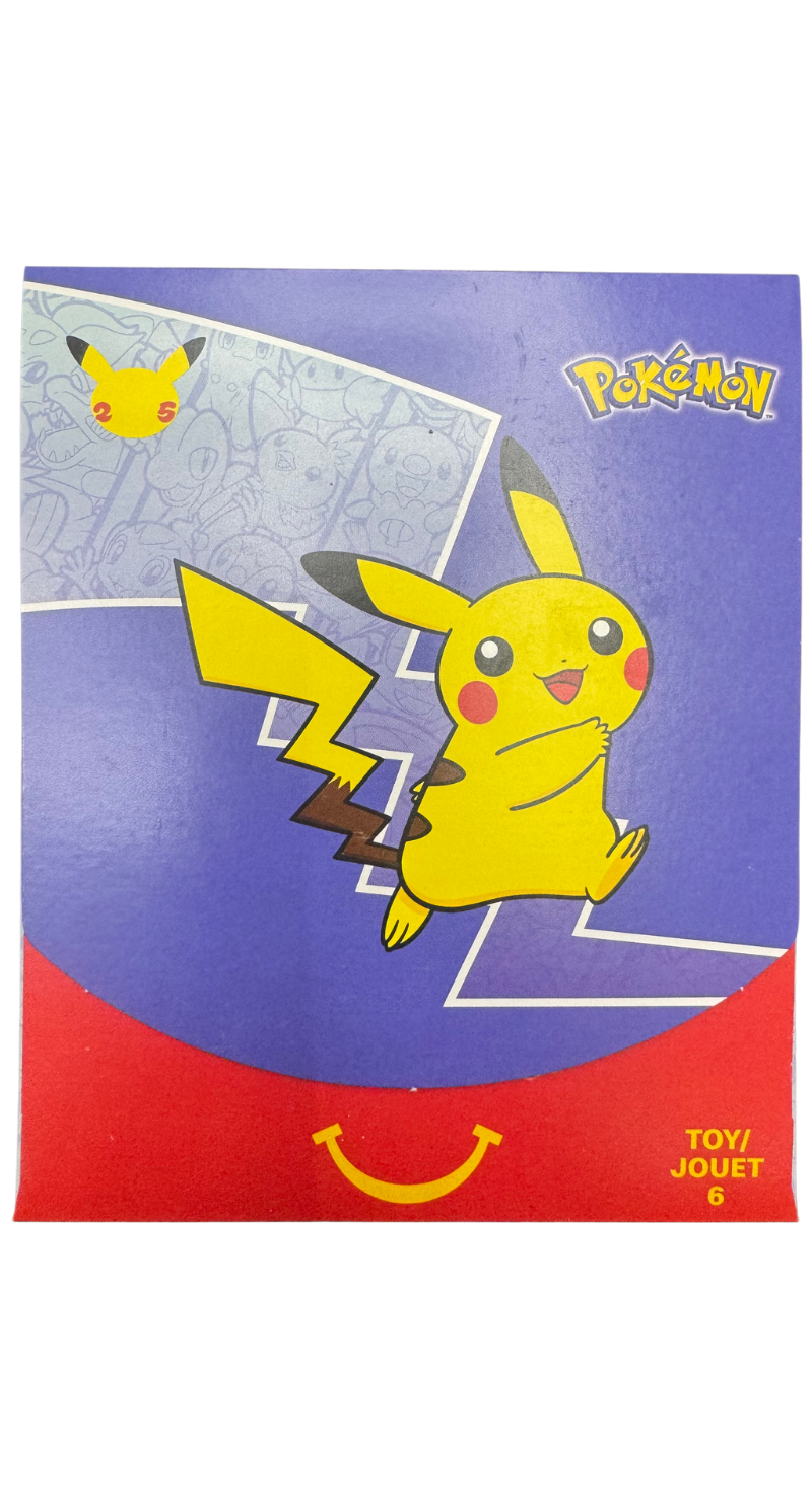 2021 Pokémon Mcdonald's Booster Pack Scealed (Toy 6)