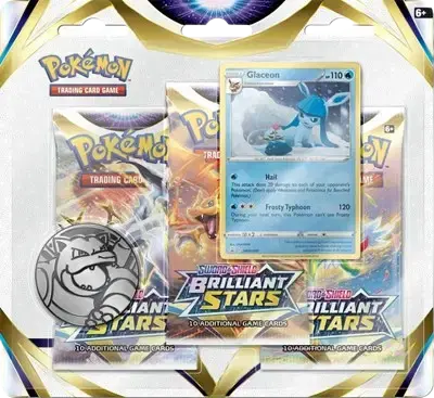 Brilliant Stars 3 Pack Blister [Glaceon] - RookieLegends