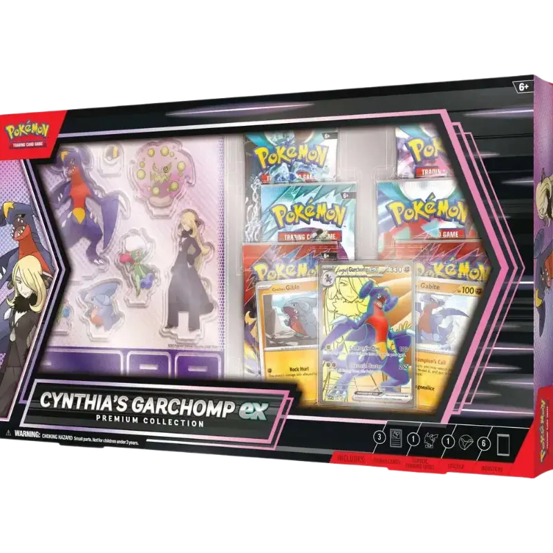 Cynthia’s Garchomp ex Premium Collection RookieLegends