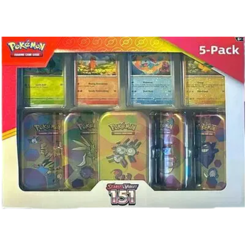 Costco Pokemon Scarlet & Violet 151 Mini Tin 5-pack (Magneton) RookieLegends