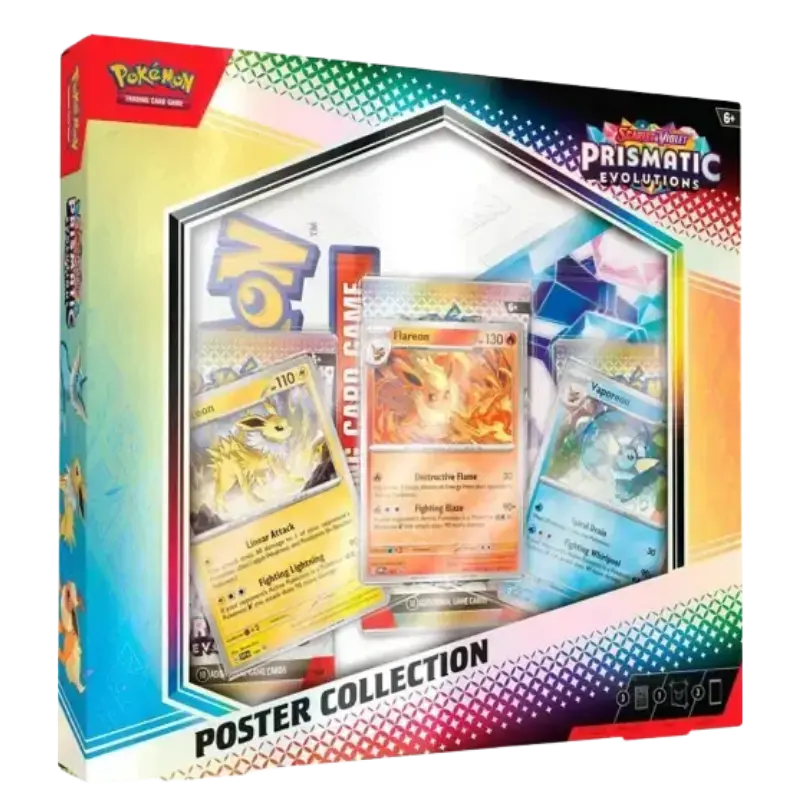 Prismatic Evolutions Poster Collection RookieLegends
