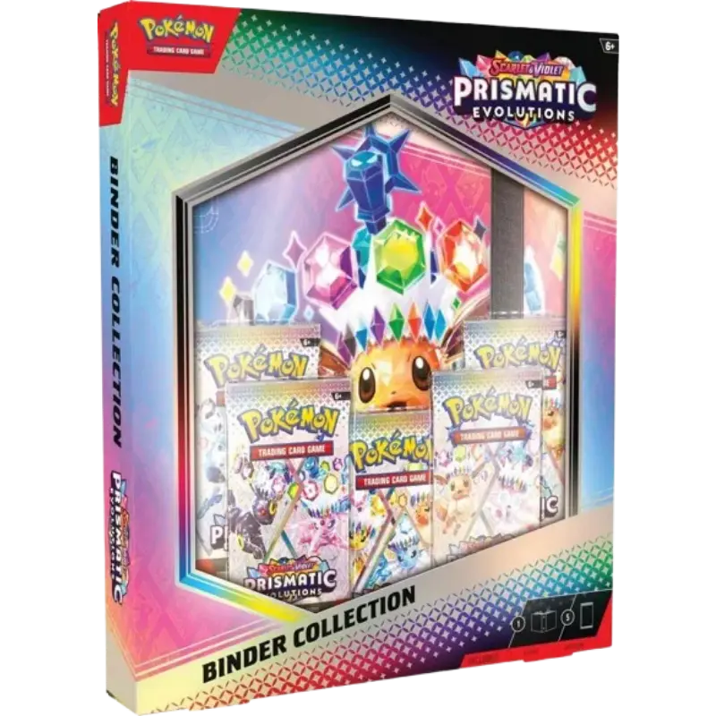 Prismatic Evolutions Binder Collection RookieLegends