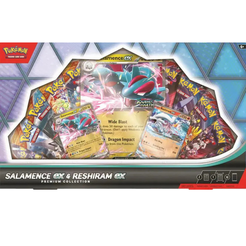 Salamence ex & Reshiram ex Premium Collection RookieLegends