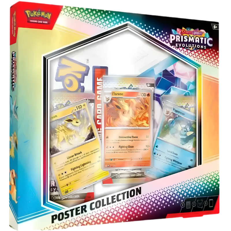 Prismatic Evolutions Poster Collection RookieLegends