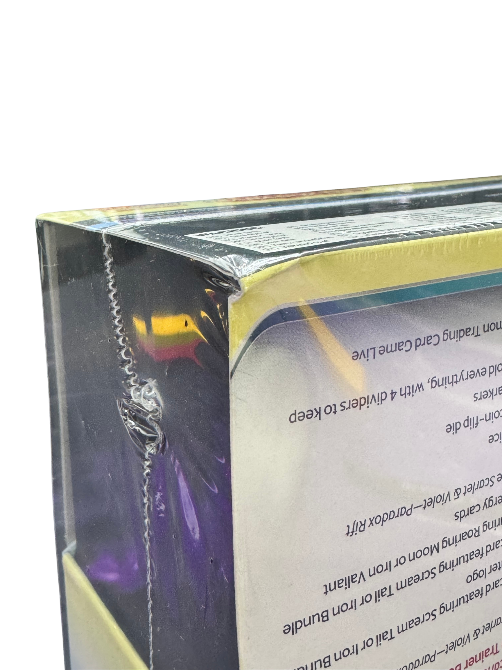 Paradox Rift Pokemon Center Elite Trainer Box (Exclusive) [Roaring Moon] [Damaged CD5] RookieLegends