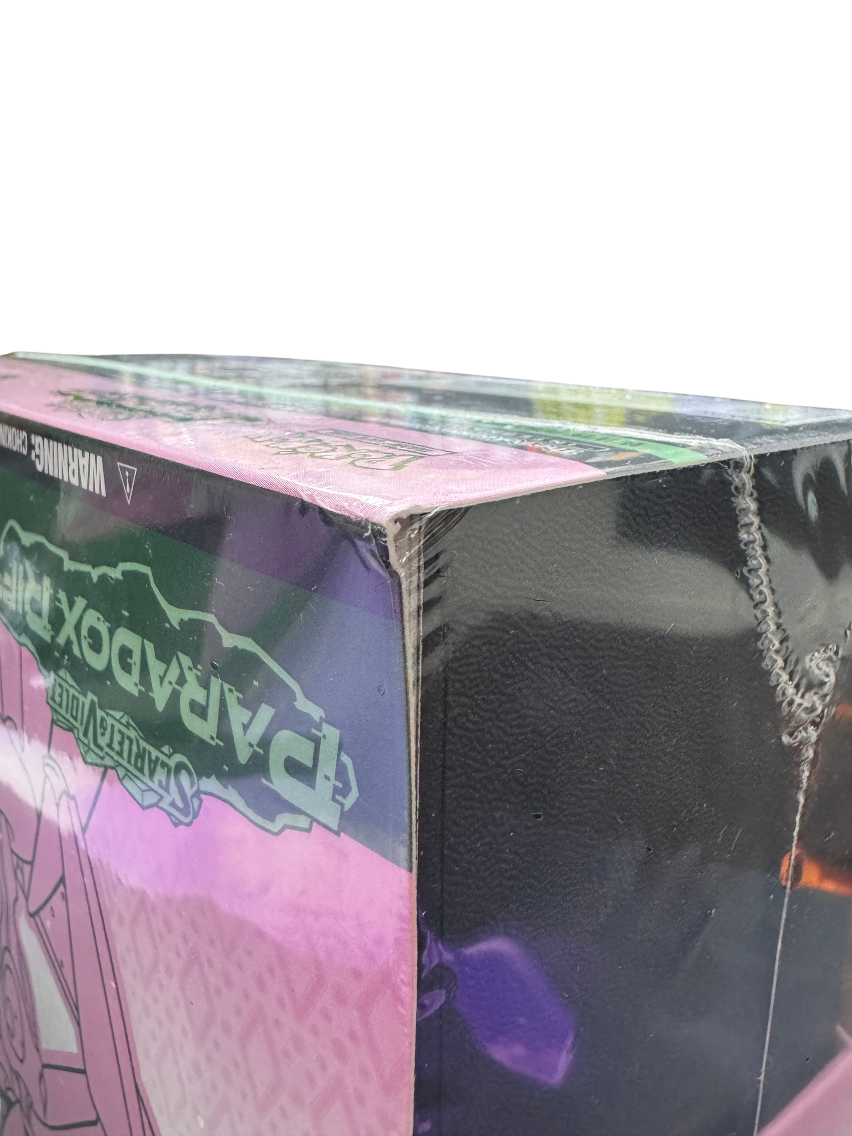 Paradox Rift Pokemon Center Elite Trainer Box (Exclusive) [Iron Valiant] [Damaged CD2] RookieLegends