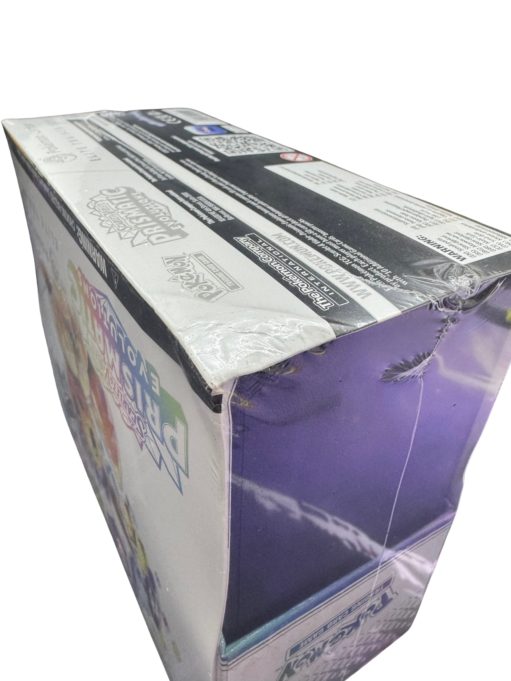 Prismatic Evolutions Pokemon Center Elite Trainer Box (Exclusive) [Damaged CD1] RookieLegends