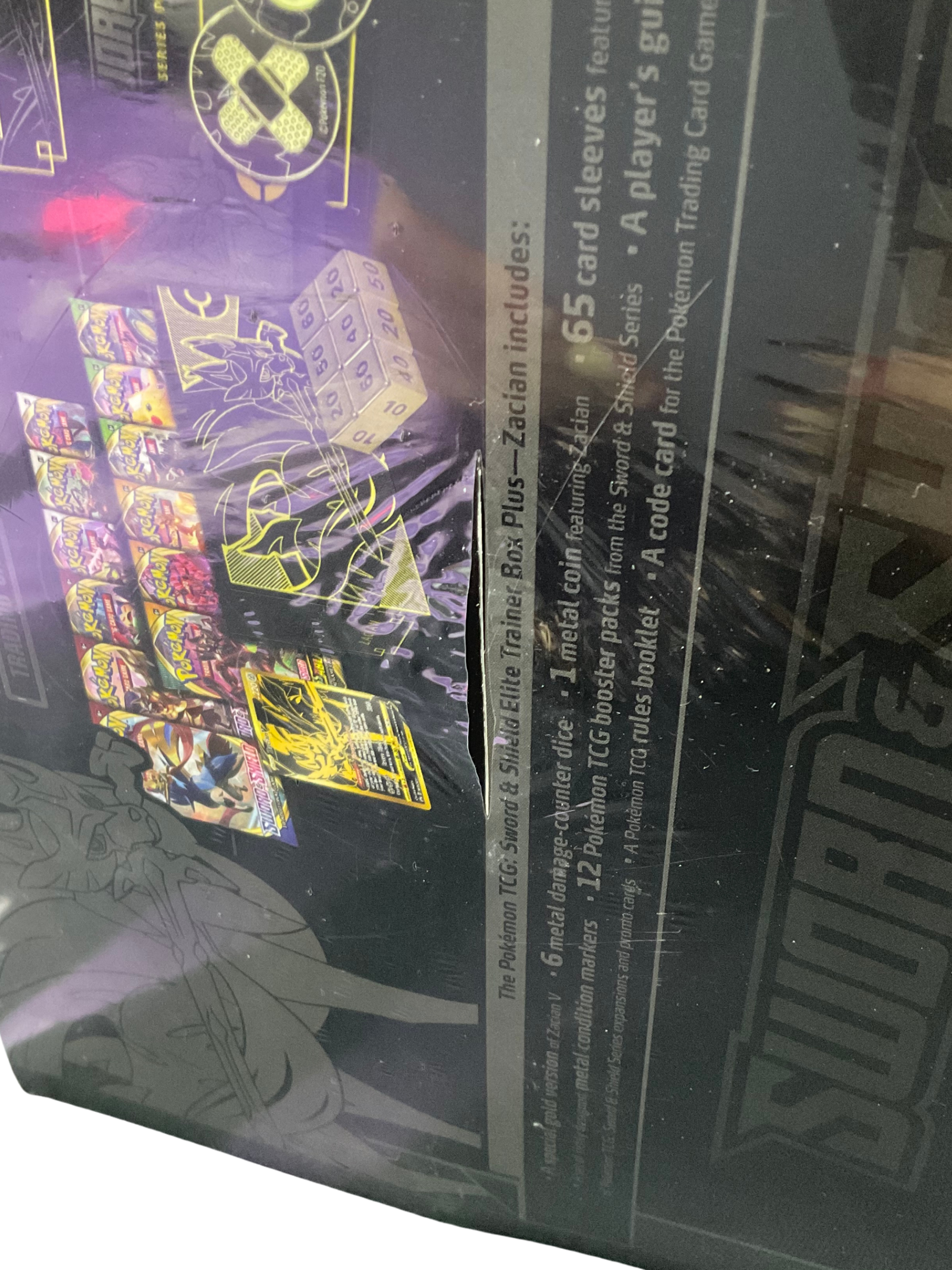 Sword & Shield Elite Trainer Box Plus [Zacian] [Damaged No. 86] RookieLegends