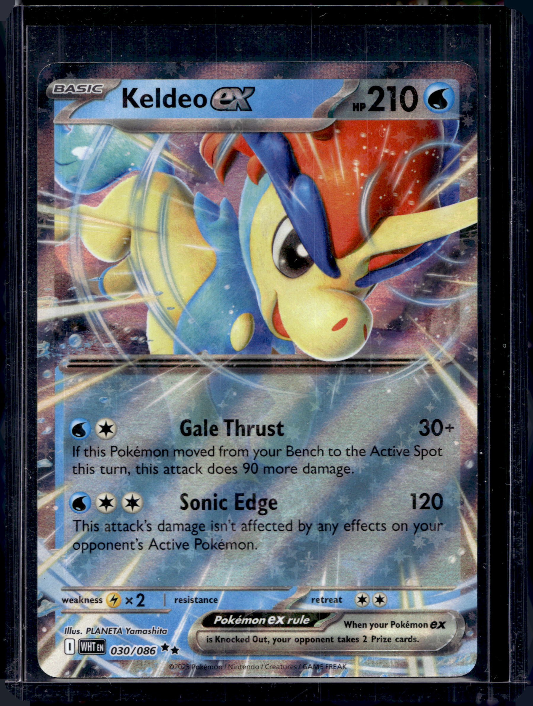 Keldeo ex 030/086 Raw RookieLegends