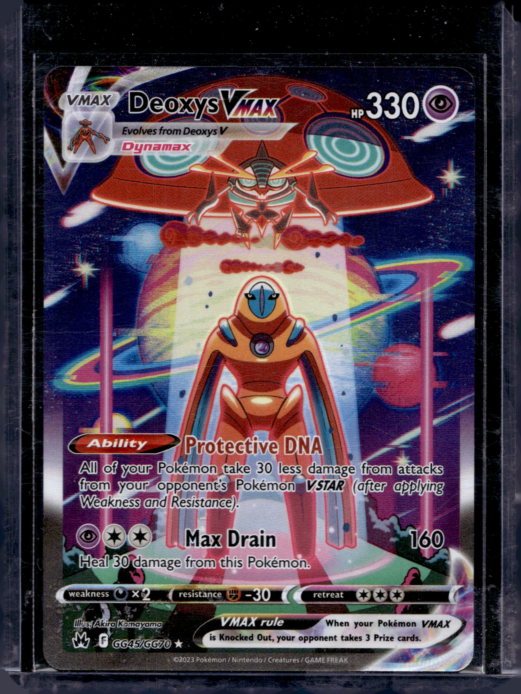 Deoxys VMAX GG45/GG70 Raw