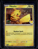 Pikachu (Pokemon Day 2026) 051/162 Raw RookieLegends