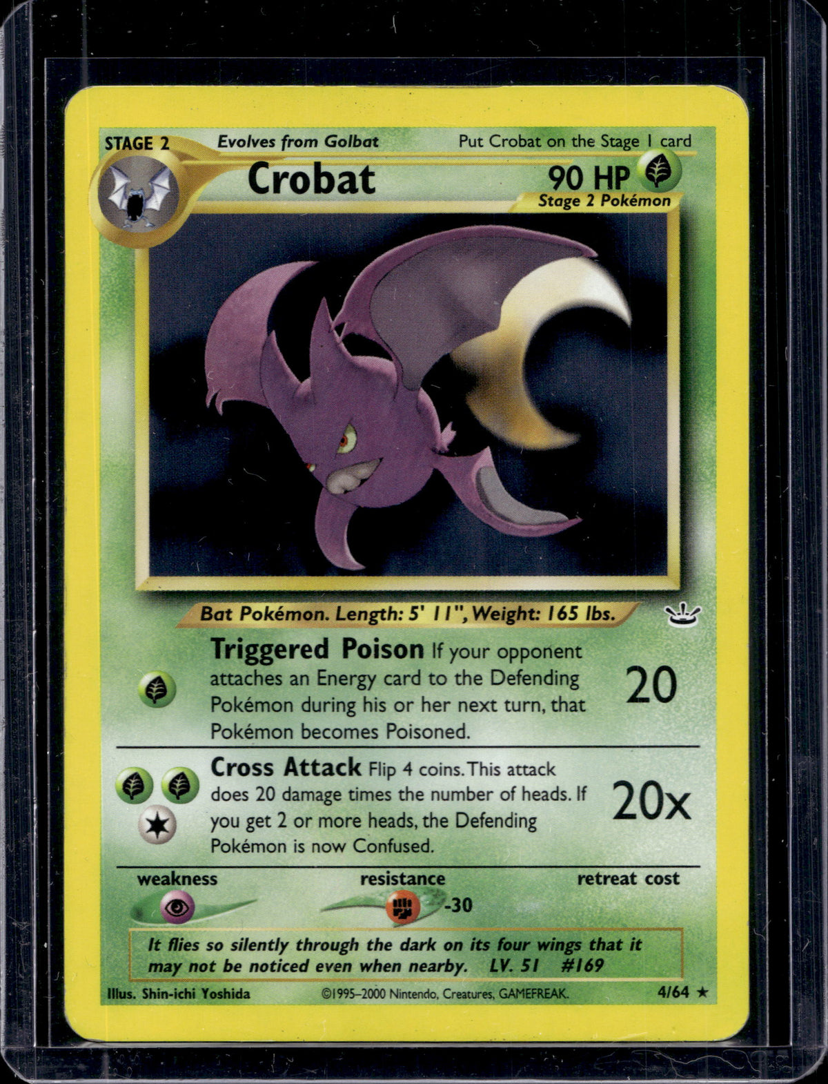 Crobat 4/64 Raw RookieLegends