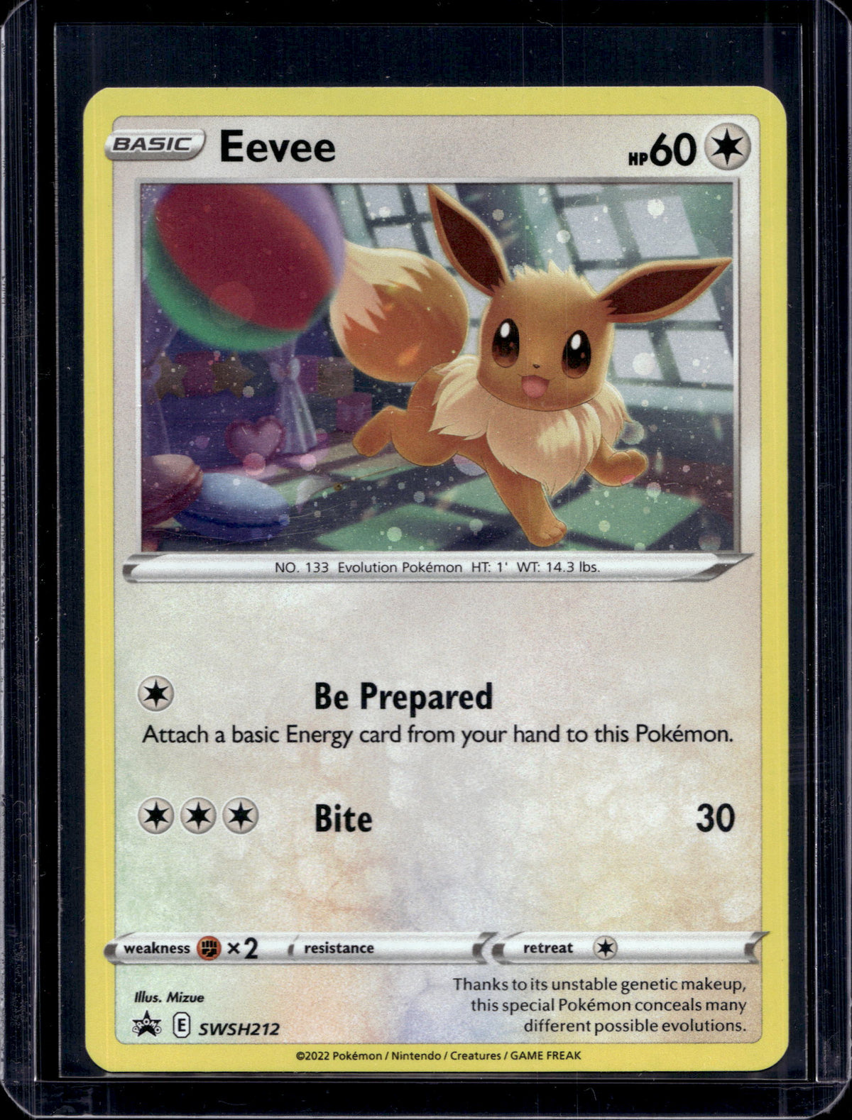 Eevee SWSH212 Raw RookieLegends
