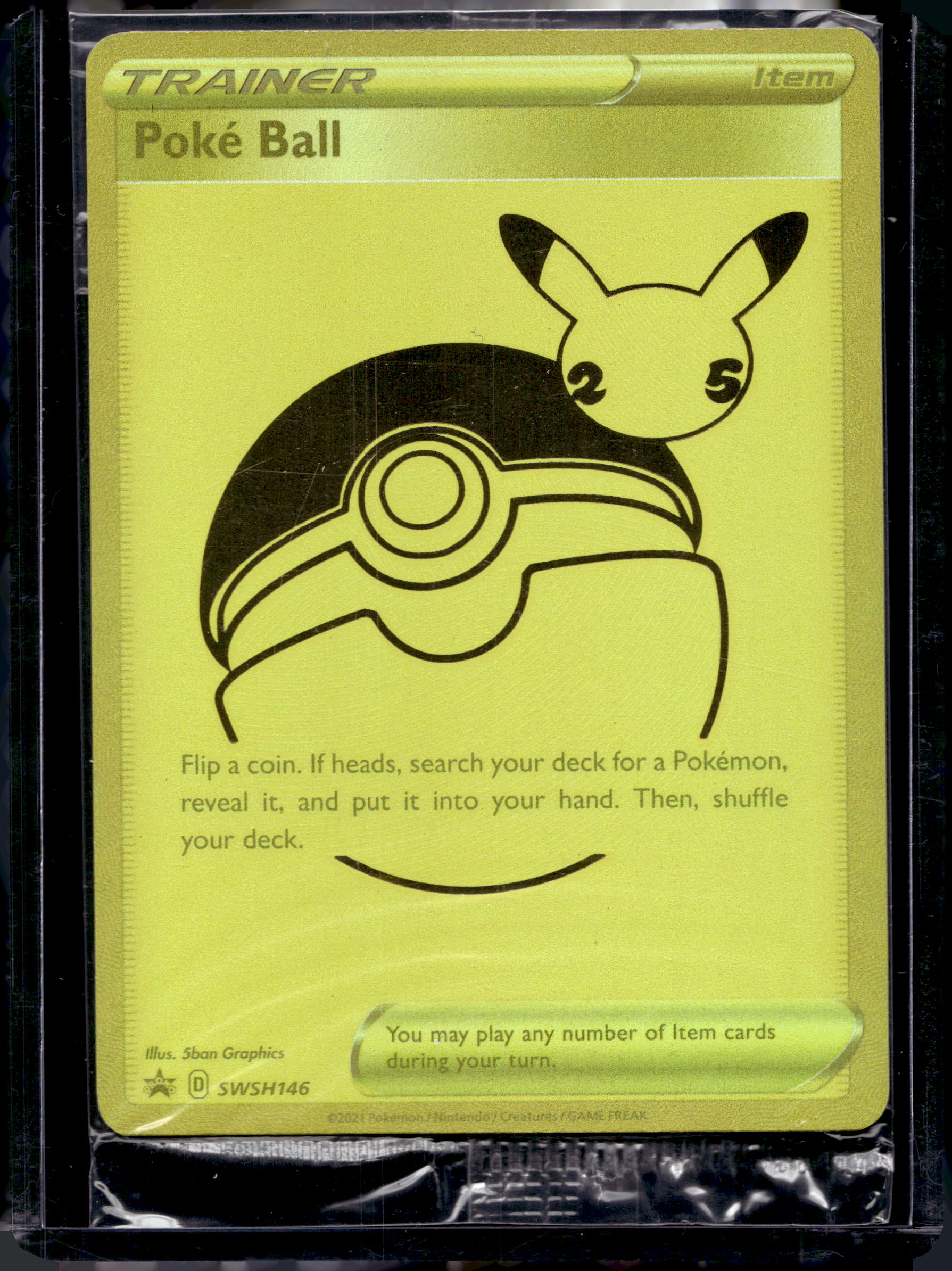 Poke Ball - Sealed Promo SWSH146 Raw RookieLegends