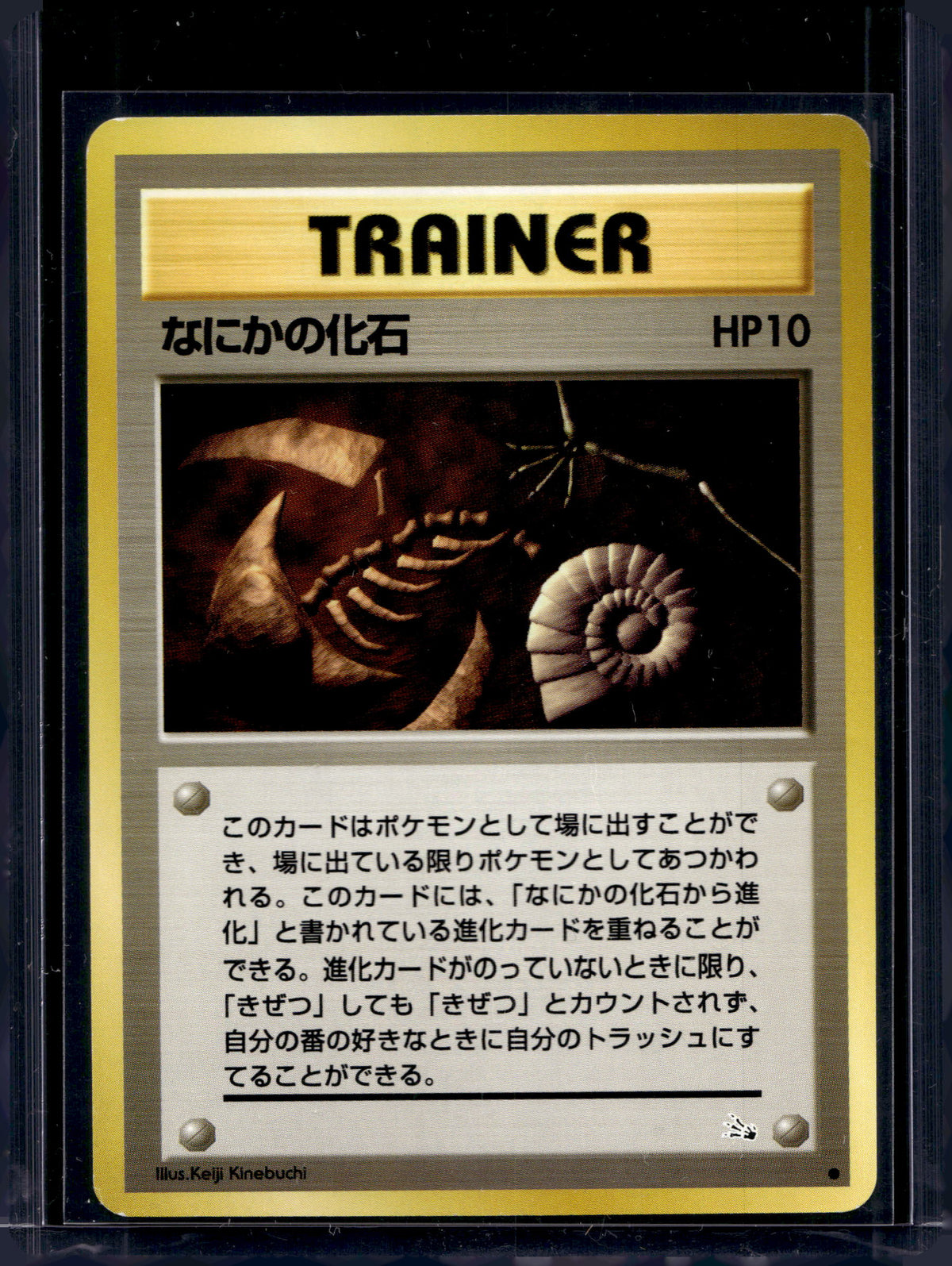 Mysterious Fossil Trainer (JP) (Fossil) Raw