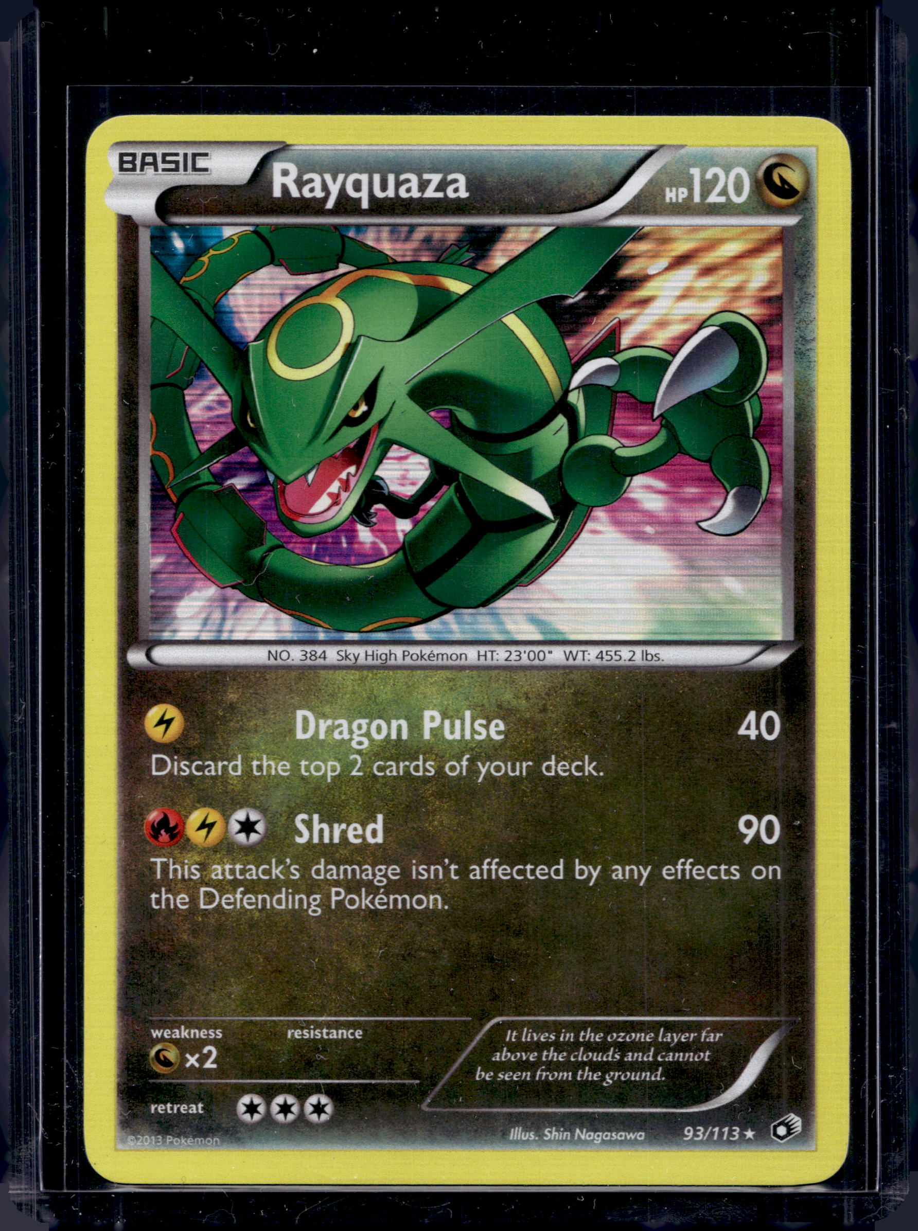 Rayquaza 93/113 Raw RookieLegends