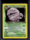 Dark Weezing (Team Rocket's - Unlimited Holo) 14/82 Raw