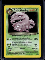 Dark Weezing (Team Rocket's - Unlimited Holo) 14/82 Raw